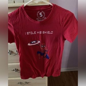 spiderman t shirt